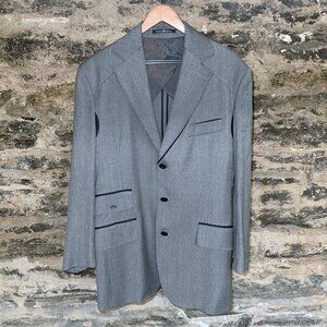Vivienne Westwood Grey Wool Suit size - EU 52 Mid 2000s 3-Button Single Breasted